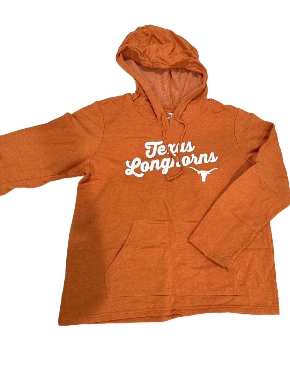 University of Texas Longhorns Orange Hoodie Sweatshirt Large NCAA